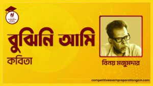 কবিতা বুঝিনি আমি