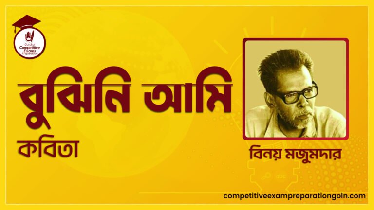 কবিতা বুঝিনি আমি