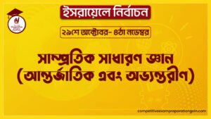 সাম্প্রতিক সাধারণ জ্ঞান (আন্তর্জাতিক এবং অভ্যন্তরীণ) | ইসরায়েলে নির্বাচন